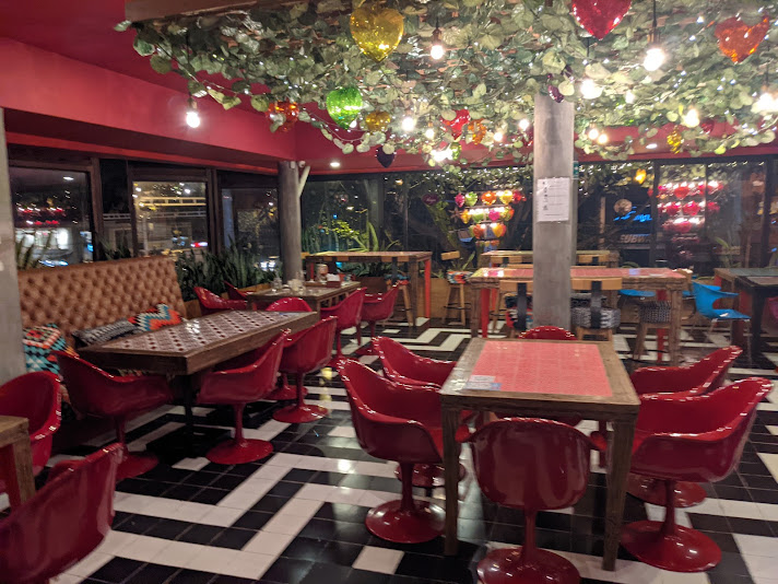 Dishes at Milagros, Laureles, Medellin