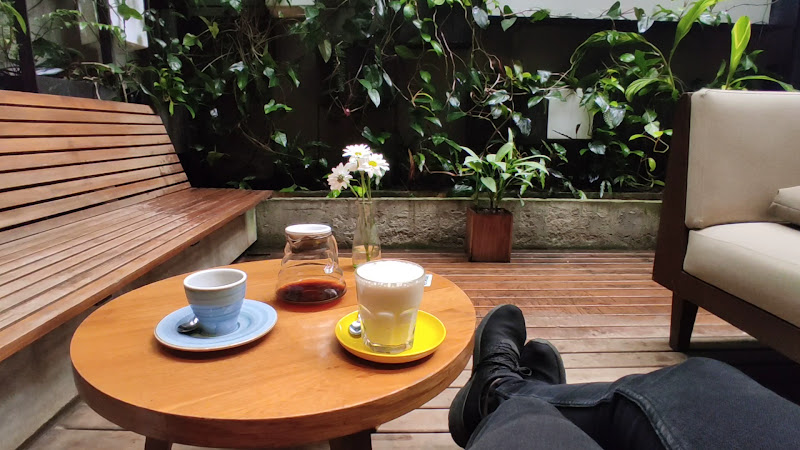 Inside Cafe Velvet, El Poblado, Medellin