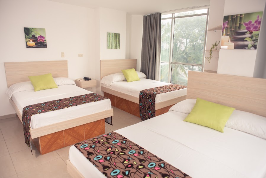 Hotel Alcaraván room or amenity in Santa Maria