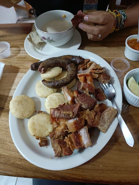Dishes at La Gloria de Gloria, Medellin